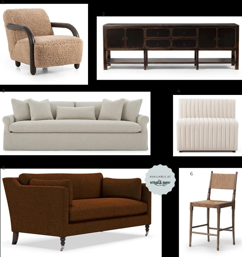 Alla Famiglia design board — Living & Lounge