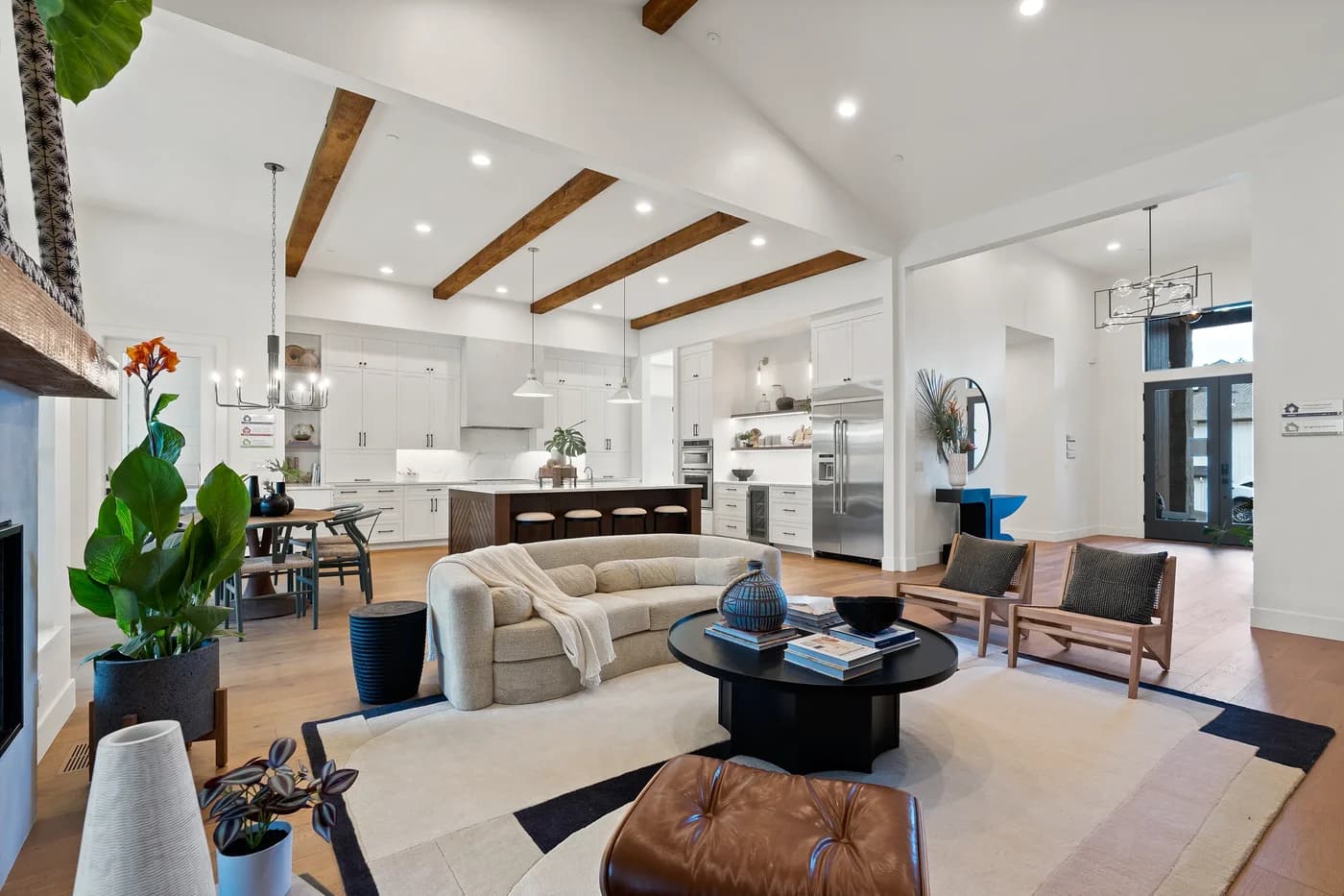 Greylyn Wayne's Ohana home from the 2021 Street of Dreams, showing soft green and natural tones